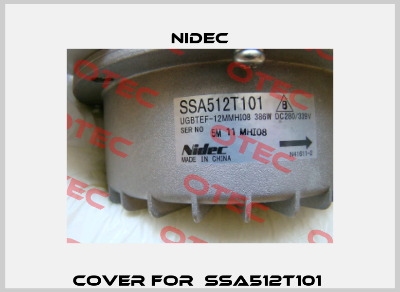 Cover for  SSA512T101  Nidec