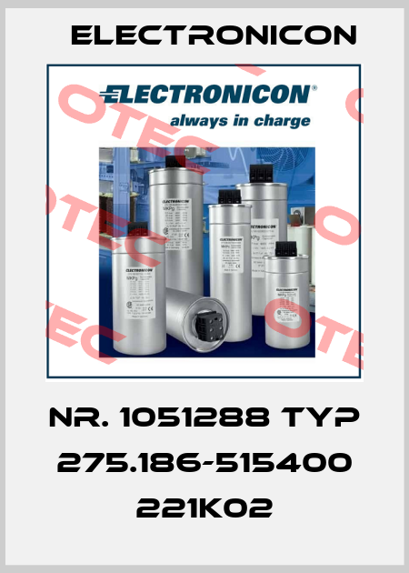 Nr. 1051288 Typ 275.186-515400 221K02 Electronicon