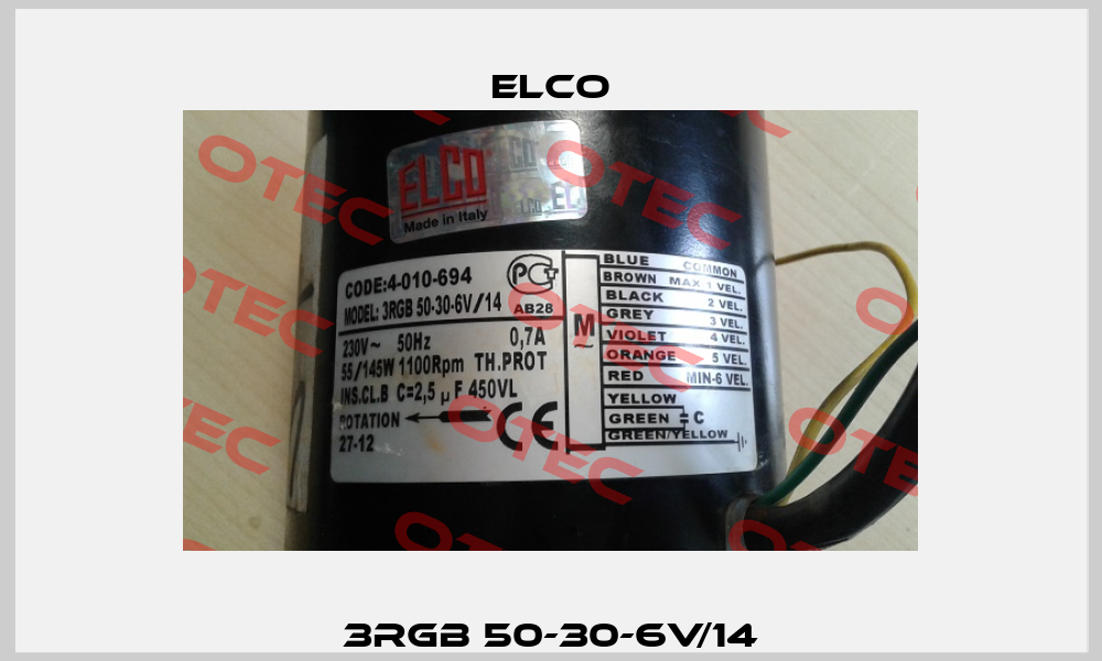 3RGB 50-30-6V/14 Elco