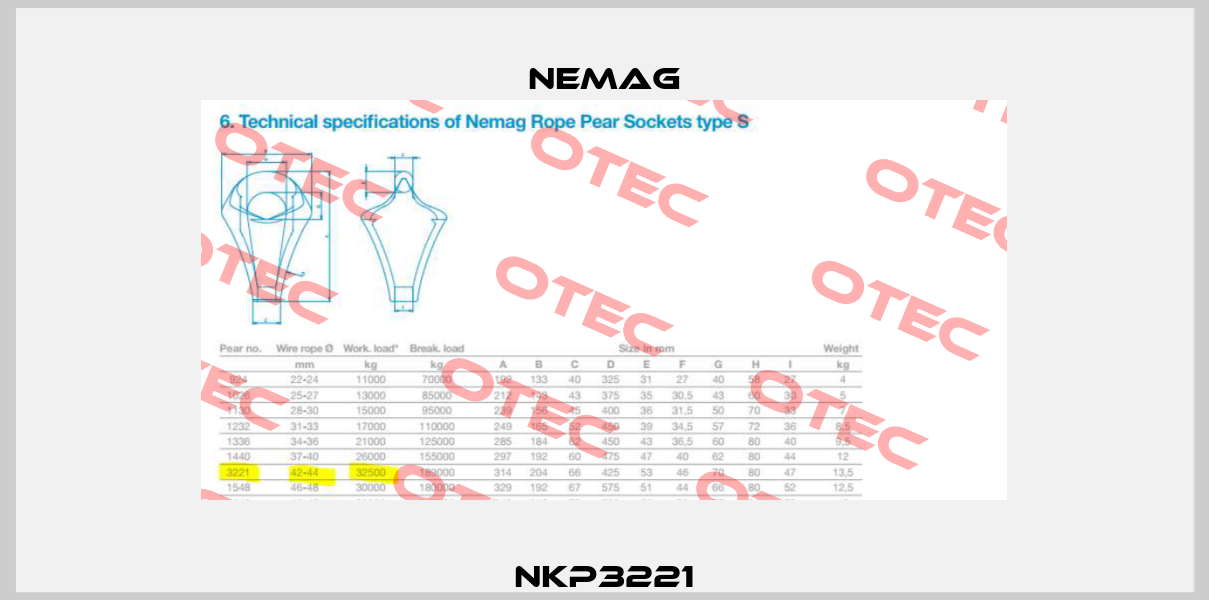 NKP3221 NEMAG