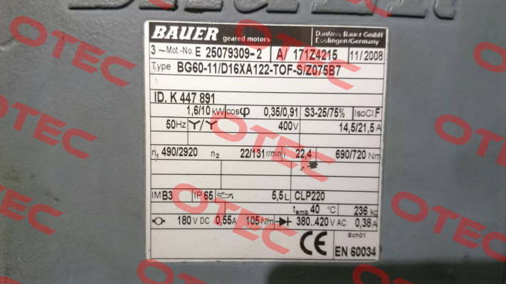 ESX125A9   Bauer