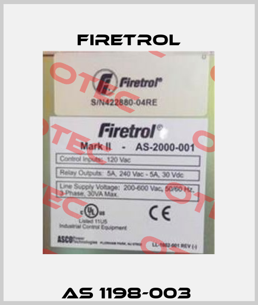 AS 1198-003  Firetrol