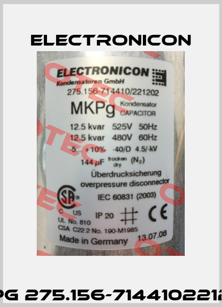 MKPg 275.156-714410221202  Electronicon