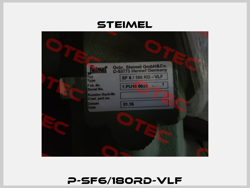 P-SF6/180RD-VLF Steimel