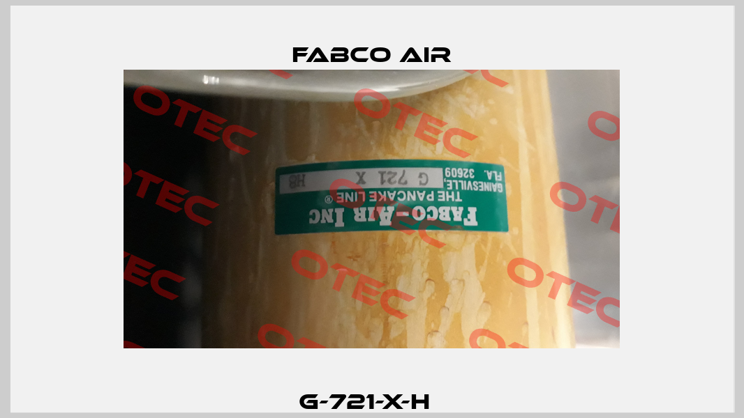 G-721-X-H   Fabco Air