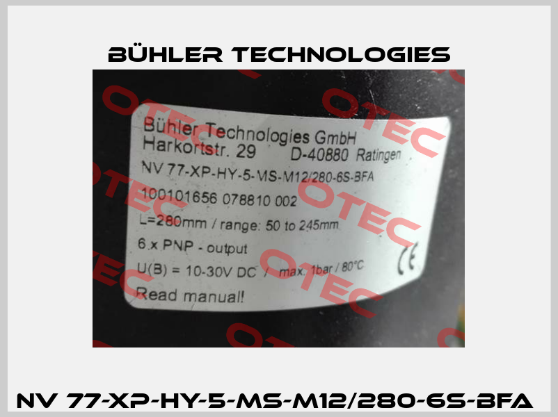 NV 77-XP-HY-5-MS-M12/280-6S-BFA  Bühler Technologies