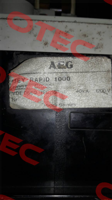 MEY RAPID 1000 AEG