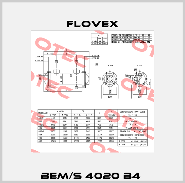 BEM/S 4020 B4  Flovex