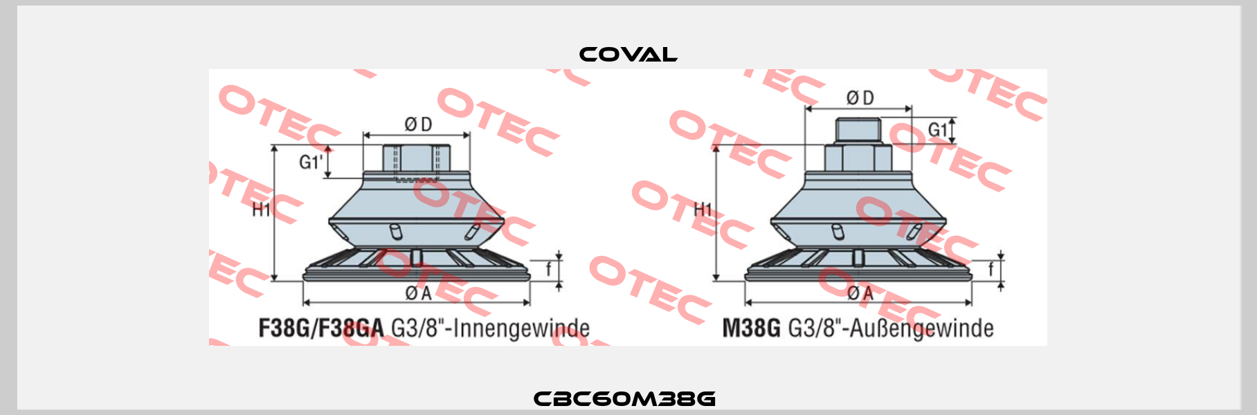 CBC60M38G  Coval