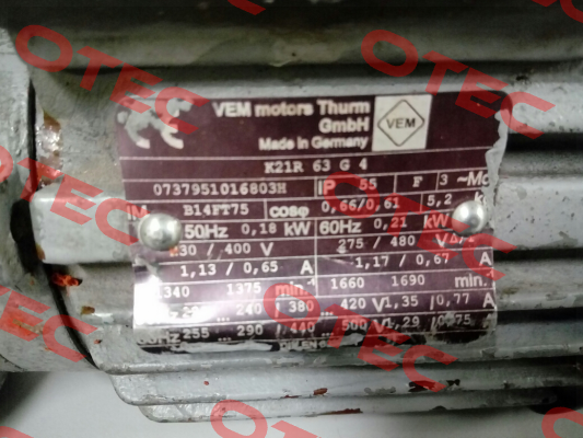 DM-4-B14K-0,18-63-A-Z0  AC Motoren