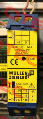 UgT-MU Eingang 0-200 mV Müller Ziegler