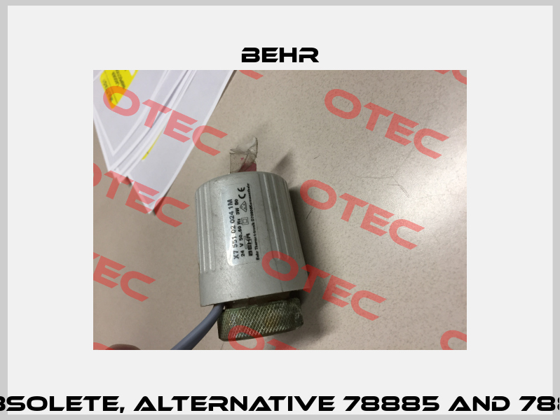 X7 551 02 024 1M ( obsolete, alternative 78885 and 78887 brand Afriso )  Behr