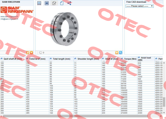 RLK 603-195  Ringspann