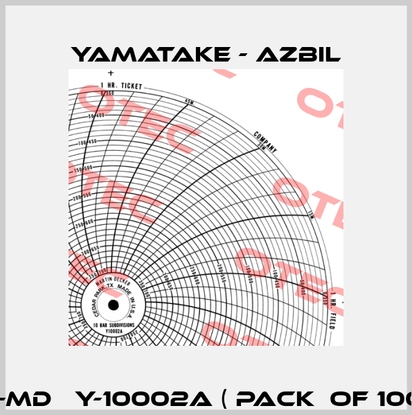 5125830D-MD   Y-10002A ( pack  of 100 sheets)  Yamatake - Azbil