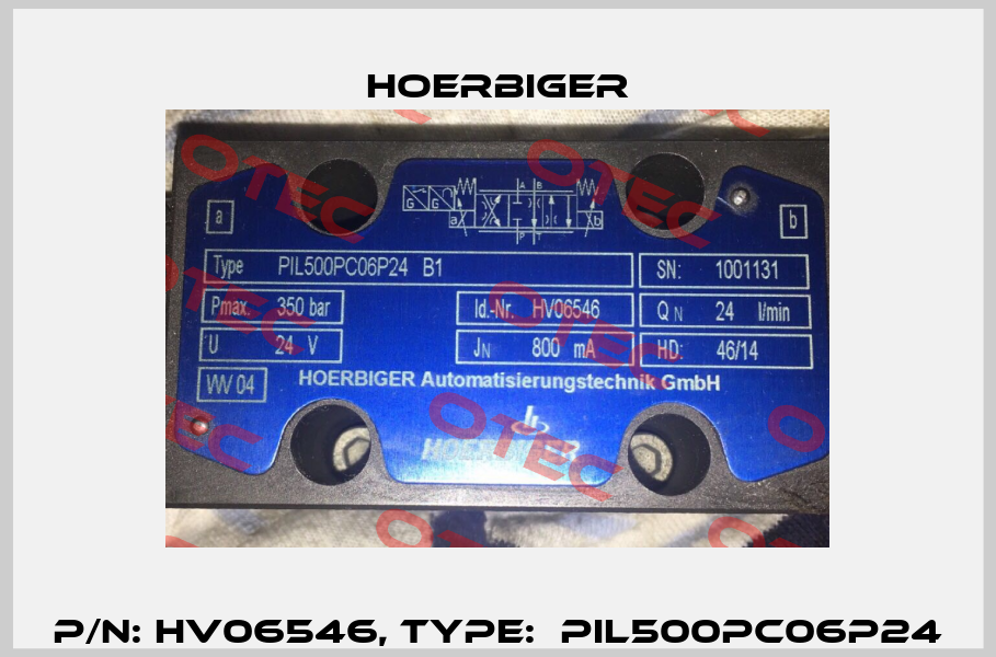 P/N: HV06546, Type:  PIL500PC06P24 Hoerbiger