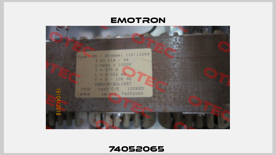 74052065  Emotron