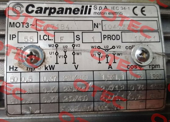 MA71B4  oem Carpanelli