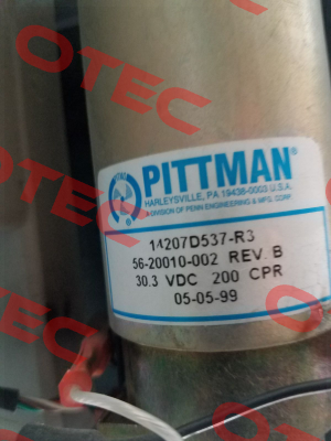 14207D537-R3      OEM  Ametek Pittman