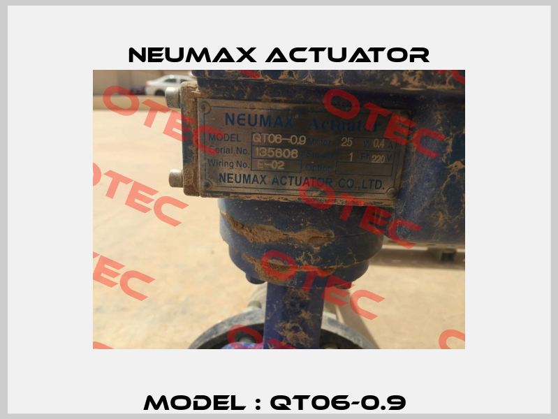 Model : QT06-0.9  Neumax Actuator
