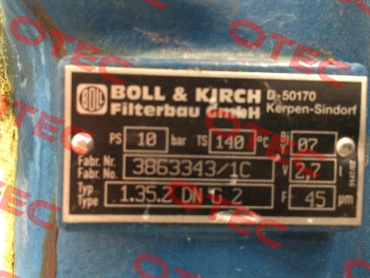 seal kit for 3863343/1C (3090055 + 3042329)  Boll Kirch