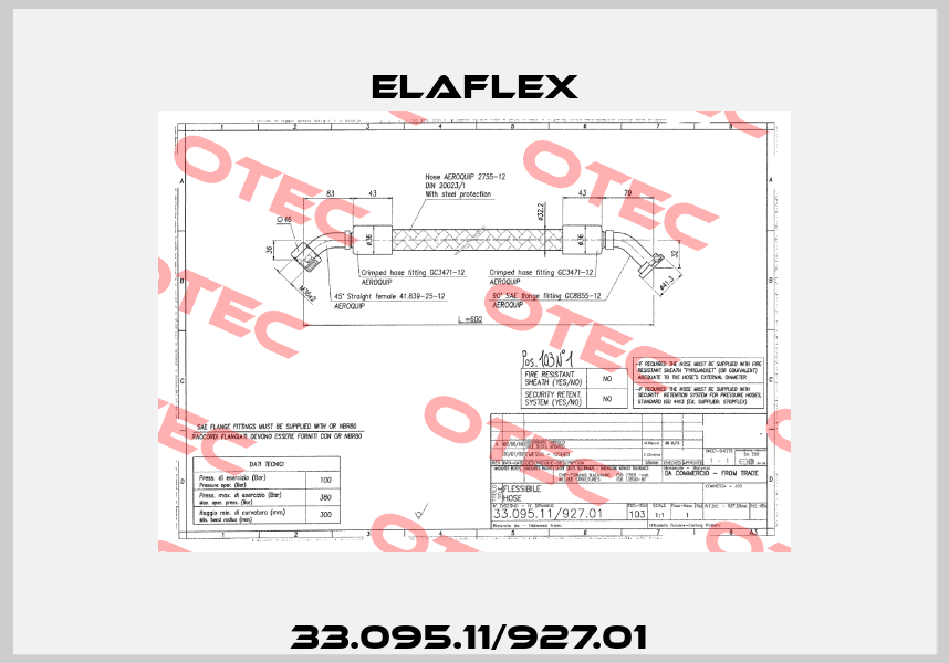 33.095.11/927.01  Elaflex