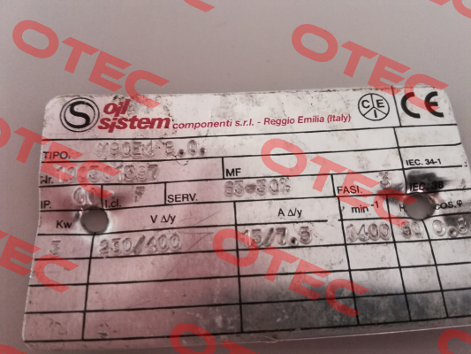 M90E4 B.0.  Oil Sistem