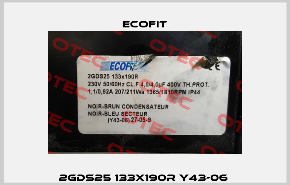 2GDS25 133X190R Y43-06  Ecofit