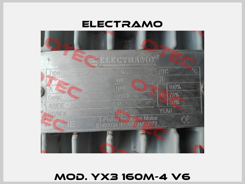 MOD. YX3 160M-4 V6 Electramo