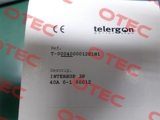 T-0004000012E1N1 Telergon