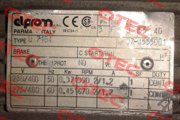 U71B4 OEM ORANGE1 (Elprom)