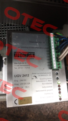 UGV 2412 obsolete, no alternative WÖHRLE