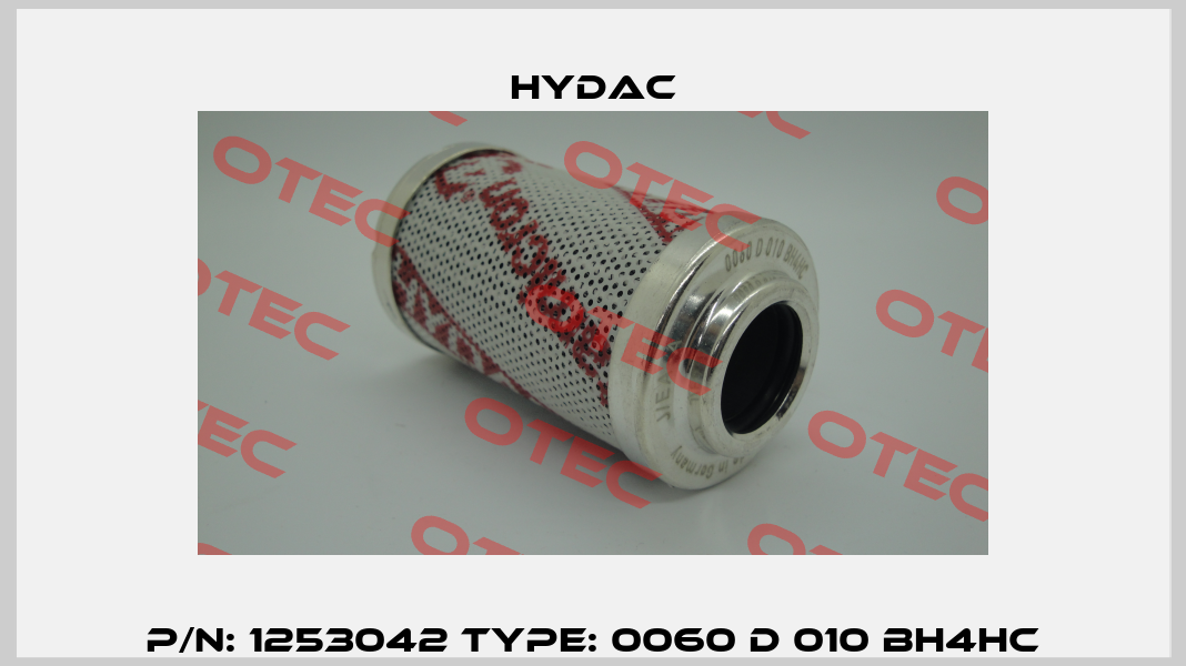 P/N: 1253042 Type: 0060 D 010 BH4HC Hydac