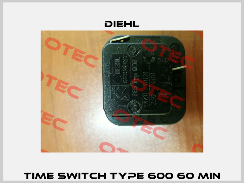 Time switch type 600 60 min Diehl