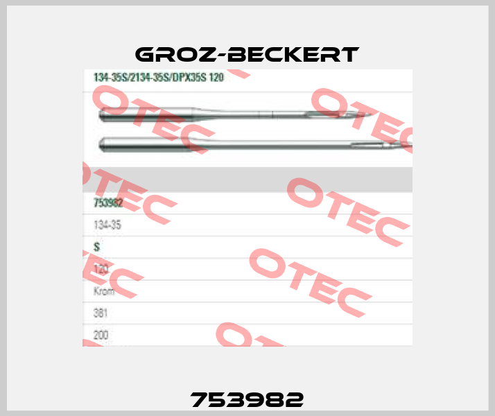 753982 Groz-Beckert