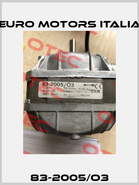 83-2005/O3 Euro Motors Italia