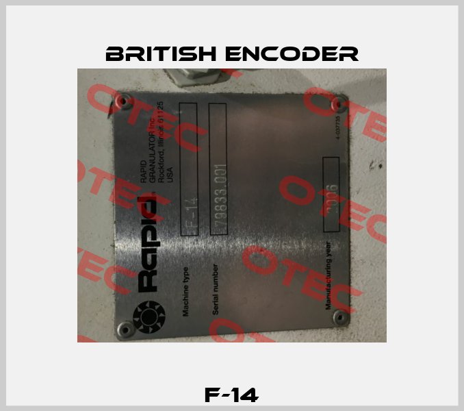 F-14 British Encoder