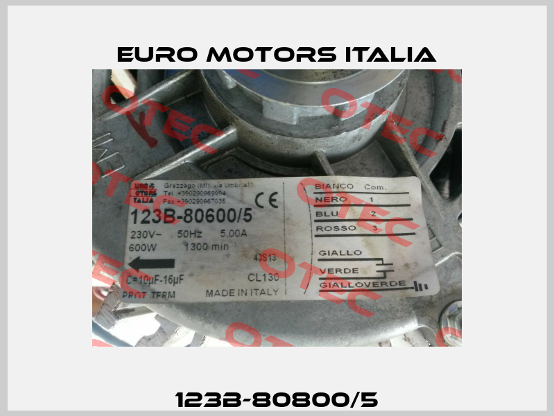 123B-80800/5 Euro Motors Italia