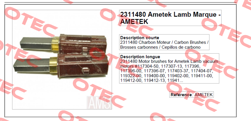 2311480 Lamb Electric