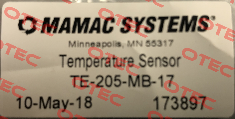 TE-205-MB-17 Mamac Systems