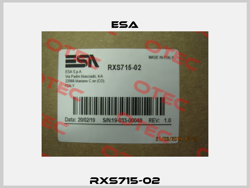RXS715-02 Esa