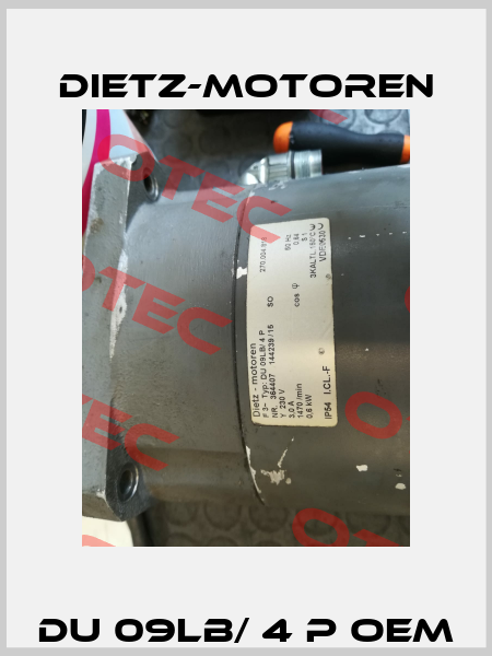 DU 09LB/ 4 P oem Dietz-Motoren
