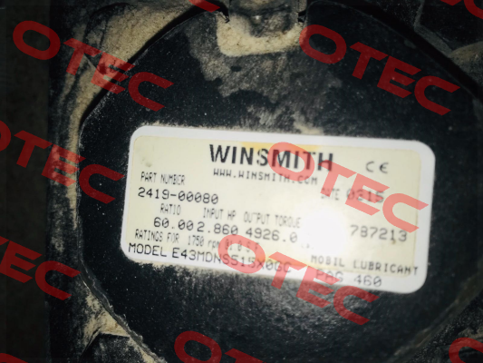 E43MDNS515X0GC Winsmith