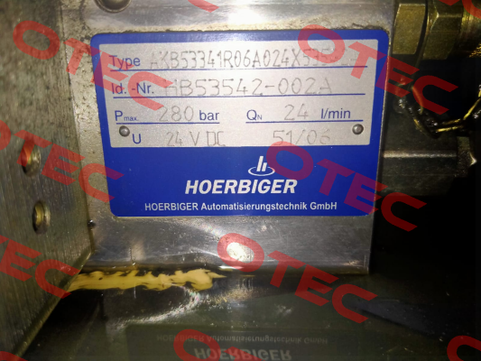 HB53542-002A Hoerbiger