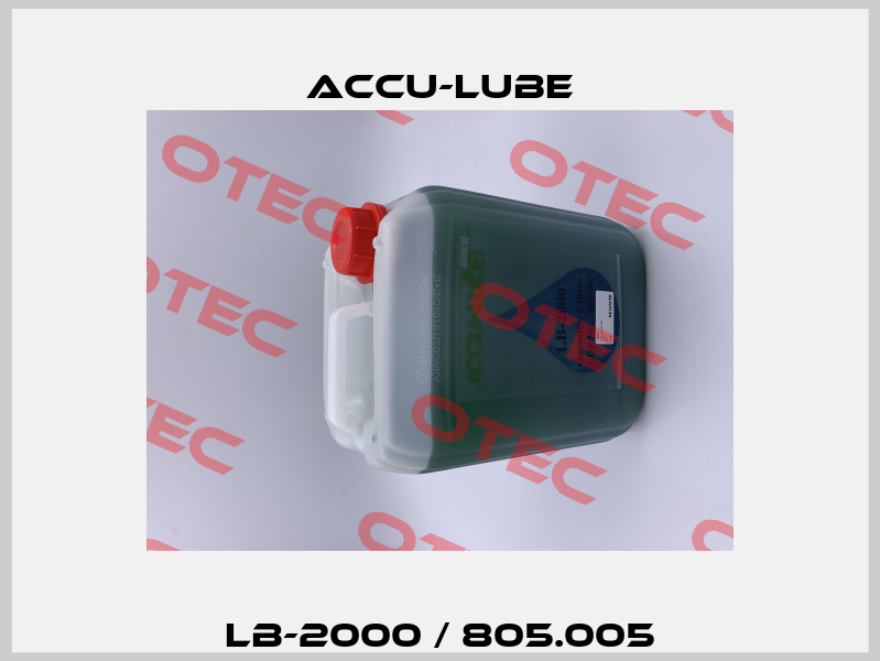 LB-2000 / 805.005 Accu-Lube