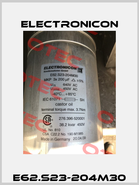 E62.S23-204M30 Electronicon