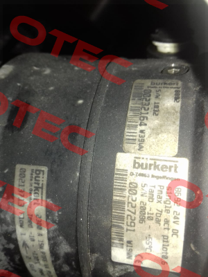 8692 S/N: 20086 Burkert