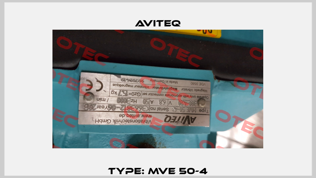 Type: MVE 50-4 Aviteq