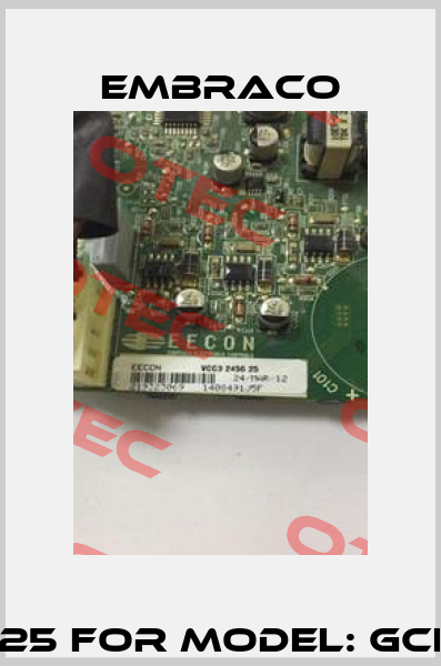 VCC3 2456 25 for Model: GCE21XGYAFLS Embraco