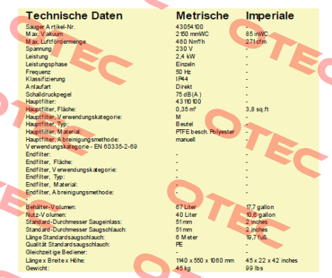 43054100 Norclean