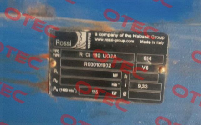RCI 180  U 02 A/9.33 F.O..V6 Rossi